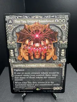 MTG The Lost Caverns of Ixalan Ojer Taq Deepest Foundation Showcase Regular NM - Image 1