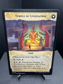 MTG The Lost Caverns of Ixalan Ojer Taq Deepest Foundation Showcase Regular NM - Image 2