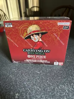 One Piece Card Game Carrying On His Will Booster Box OP13 English Edition - Image 1