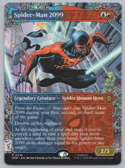 MTG - Spider-Man 2099 (0216) (Borderless) - Spider-Man (SPM) -r479 - Image 1