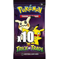 POKEMON TCG TRICK OR TRADE 2023 BUNDLE LOT 10X PACKS OUT OF PRODUCTION! 30 CARDS - Image 2
