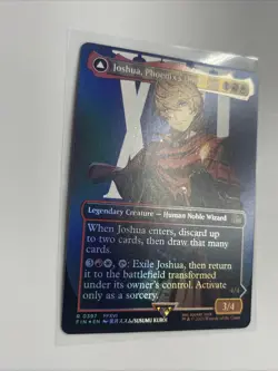 FOIL Joshua, Phoenix's Dominant (Borderless) 397 FINAL FANTASY FIN MTG Card - Image 2