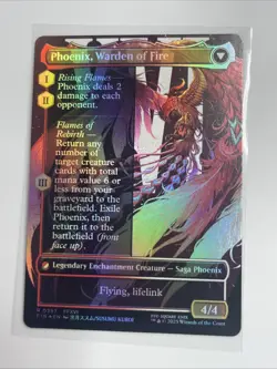 FOIL Joshua, Phoenix's Dominant (Borderless) 397 FINAL FANTASY FIN MTG Card - Image 3