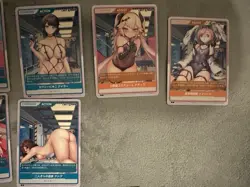 DIVINE CROSS Last Origin Vol 3 Normal Lot of 20 Waifu Cards - Rare R & Normal N - Image 3