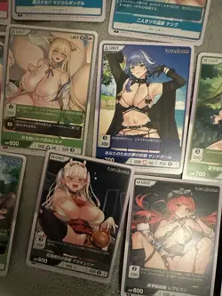 DIVINE CROSS Last Origin Vol 3 Normal Lot of 20 Waifu Cards - Rare R & Normal N - Image 5