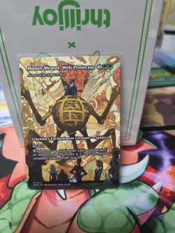 x1 Master Weaver, Web Protector - Arasta of the Endless Web - Borderless M MTG M - Image 1