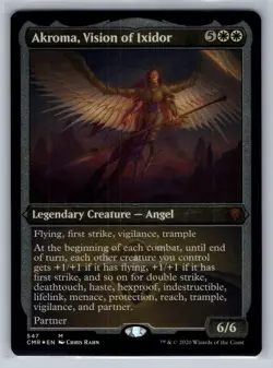 MTG English Akroma, Vision of Ixidor (Foil Etched) NM Foil Commander Legends - Image 1