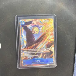 Sanji OP15-047 Alt Art One Piece Card Game Adventure on Kami's Island English NM - Image 1