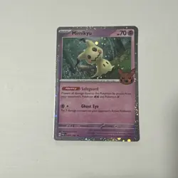 Pokemon TCG Mimikyu Trick or Trade Holo Rare Card 097/193 Halloween 2023 Stamped - Image 1