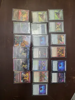Magic The Gathering Teenage Mutant Ninja Turtles 226 Cards Foils Borderless etc - Image 2