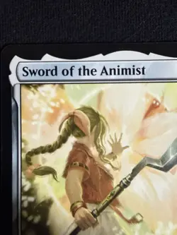 Sword of the Animist 0362 MTG Final Fantasy VII Commander FIC Rare Nonfoil NM - Image 4