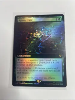 MTG Magic x Final Fantasy 2025 - Sphere Grid Rare (Extended art) FOIL NM / M - Image 1
