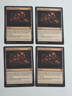 4x Tablet Of Discovery - Secrets Of Strixhaven - Near Mint - MTG - Image 1