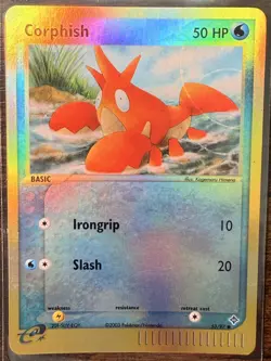 Pokemon - Dragon - Corphish 53/97 Reverse Holo Common - Moderately Played ! - Image 1