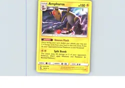 Ampharos (SM Lost Thunder) 78/214 Rare Deck Exclusives Pokemon Near Mint - Image 1