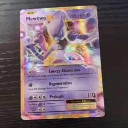 Pokemon TCG - Mewtwo EX - 52/108 - Evolutions - MP Ultra Rare (2016) - Image 1