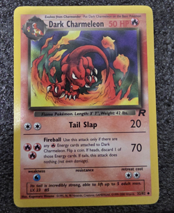 Pokemon TCG Dark Charmeleon 32/82 Team Rocket Uncommon Regular English 2000 - Image 1