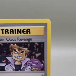 Imposter Oak's Revenge Team Rocket 76/82 1st Ed Rare LP - Image 3