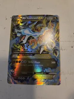 Pokemon Company M Charizard EX 108/106 Flashfire Holo Full Art 230 HP EN 2016 - Image 1