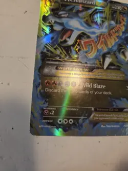 Pokemon Company M Charizard EX 108/106 Flashfire Holo Full Art 230 HP EN 2016 - Image 2