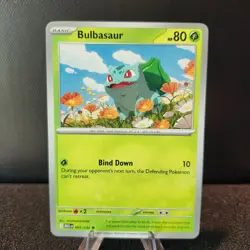 Bulbasaur 001/132 Common Mega Evolution Pokemon NM - Image 1