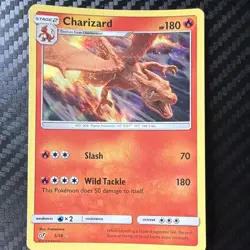 Pokemon TCG Charizard 5/18 Detective Pikachu Holo Rare Stage 2 180HP Eng 2019 - Image 1