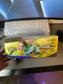 Pokemon Sun & Moon Team Up Build And Battle Box Display Case - Empty - Image 4