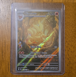 Ninetales 199/197 SV03 Obsidian Flames Holo Illus Rare - Image 1
