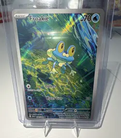 Pokemon TCG Froakie Crown Zenith Full Art Holo 088/086 English Secret Rare - Image 1
