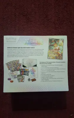 Pokemon Prismatic Evolutions Elite Trainer Box ETB New Sealed W/Tear - Image 2