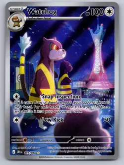 Watchog 097/086 Holo Illustration Rare Chaos Rising Pokemon Near Mint - Image 1