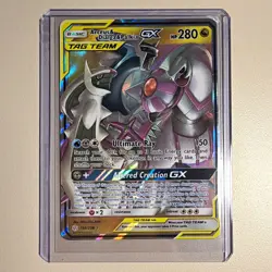 Pokemon TCG Arceus & Dialga & Palkia GX TAG TEAM 156/236 Holo Ultra Rare - Image 1