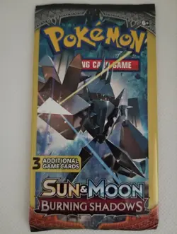 Pokemon Card - Burning Shadows - 3 Card Booster Pack - New Factory Sealed - Image 4