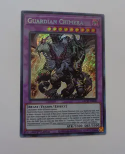 Guardian Chimera BACH-EN040 (Secret Rare, 1st Edition, Excellent / VLP) Yugioh - Image 1