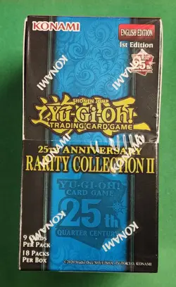 Yugioh 25th Anniversary Rarity Collection II 2 Booster Box Sealed Free Shipping - Image 1