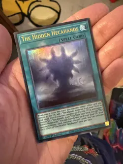 The Hidden Hecahands PHRE-EN008 Ultra Rare Near Mint 1st Edition Yugioh - Image 1