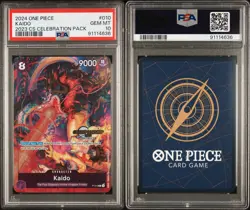 PSA 10 Kaido P-010 2023 Championship Celebration Pack One Piece English - Image 2