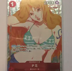 ONE PIECE Card Game Nami OP01-016 R Premium Girls Edition Japanese For Asia - Image 1