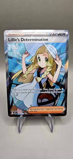 Pokemon Mega Evolution Lillie's Determination 169/132 Secret Rare Full Art NM - Image 1