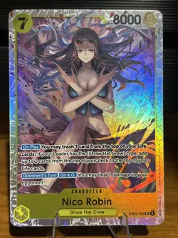 Nico Robin (055) EB03-055 Extra Booster: One Piece Heroines Edition Foil - Image 1