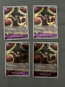 One Piece 500 YEARS IN THE FUTURE English Playset X4 Common / Uncommon / Rare - Image 1