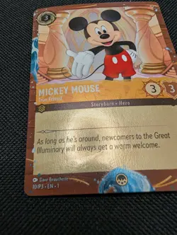 Disney Lorcana Mickey Mouse - True Friend - 10/P3 - DVC Member Cruise Exclusive - Image 3