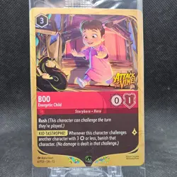 Boo Energetic Child Disney Lorcana Stamped Promo 6/PD1 Attack on the Vine - Image 1