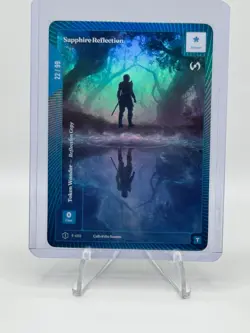 Wonders of the First | Sapphire Reflection Token OCM Serialized 22/99 - Image 1