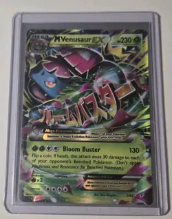 2016 M Venusaur EX 2/83 Generations XY Pokemon Card - Image 3