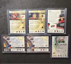 2025-26, 24-25 SP Game Used Memorabilia Jersey Cards 6-Card Lot AR/RS/4 Nations - Image 2