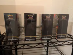 Pokemon TCG Pitch Black Booster Bundle LOT OF 4 NEW SEALED - Image 4