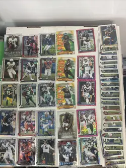 2025 NFL TOPPS Chrome Huge 175+ Card Lot RC Inserts 50+ Refractor Parallels - Image 3