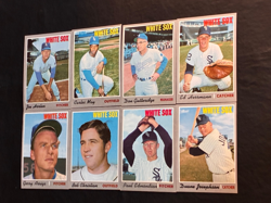 1970 Topps Chicago White Sox 8-Card Team Lot - No Dups - EX/NM - Image 1