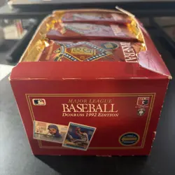 1992 Donruss Baseball Series 2 Rack Pack Box of 24 Packs - Image 4